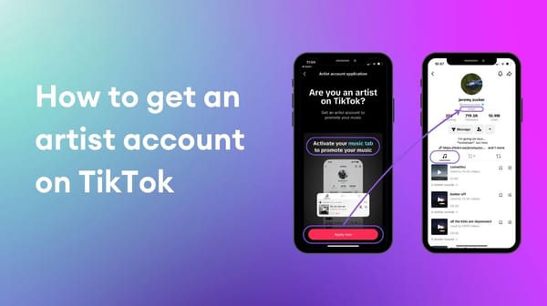 Wie man ein Künstlerkonto auf TikTok bekommt - Anleitung für Musiker